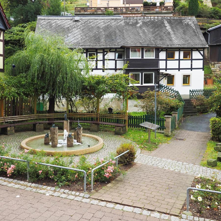 Haus Felsental Apartment Rathen Bagian luar foto