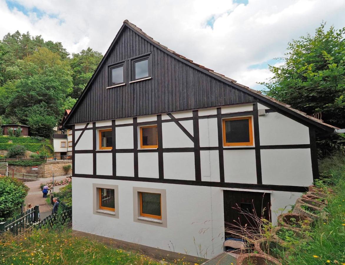 Haus Felsental Apartment Rathen Bagian luar foto
