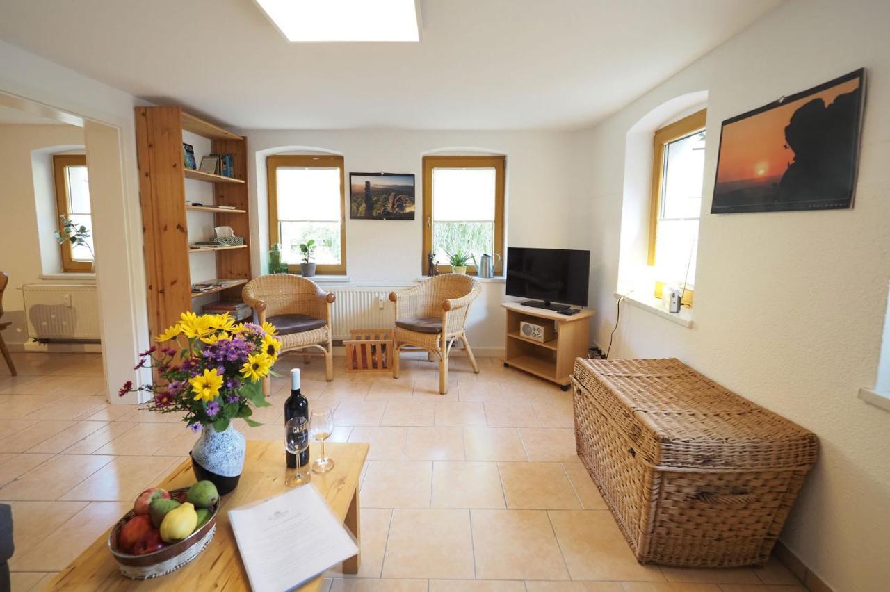 Haus Felsental Apartment Rathen Bagian luar foto