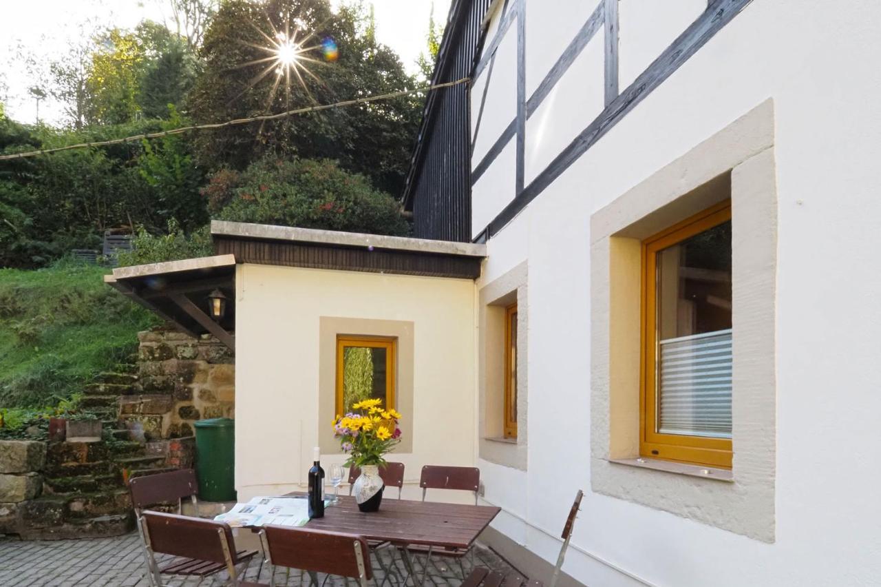 Haus Felsental Apartment Rathen Bagian luar foto