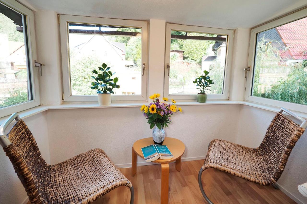 Haus Felsental Apartment Rathen Bagian luar foto