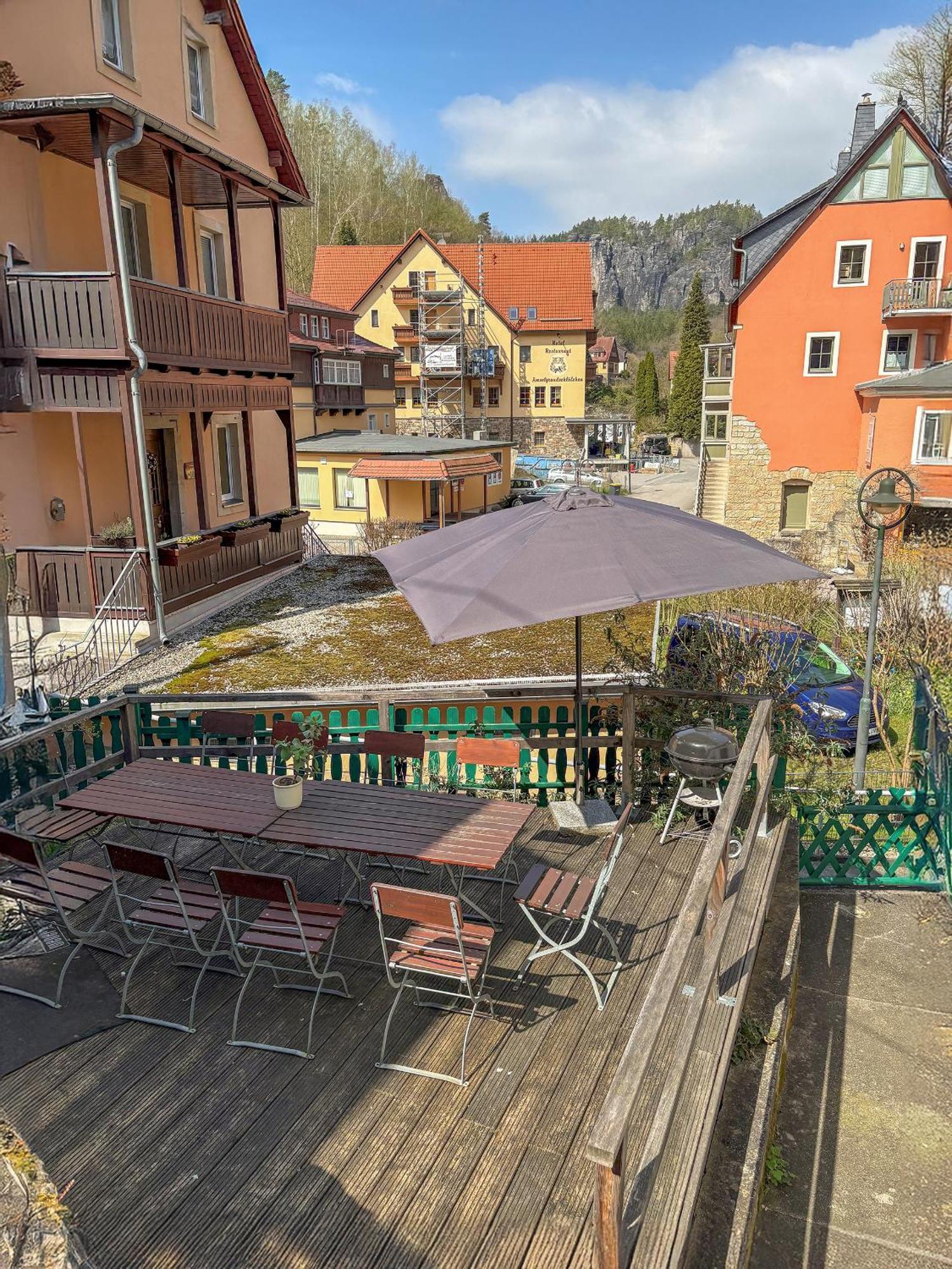 Haus Felsental Apartment Rathen Bagian luar foto